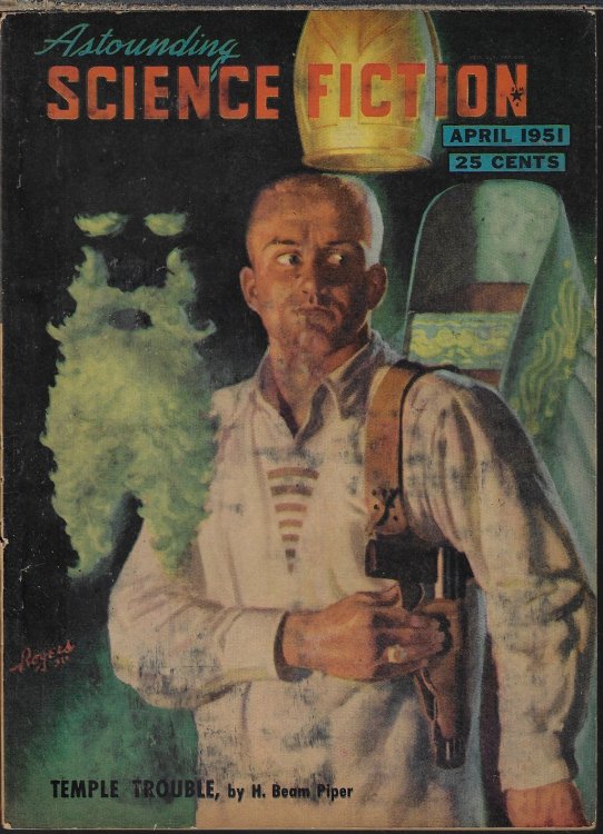 ASTOUNDING Science Fiction: April, Apr. 1951
