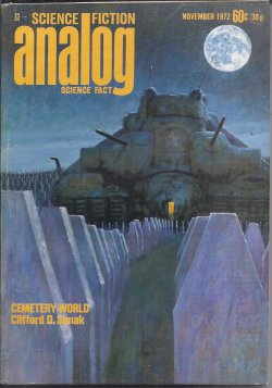 ANALOG Science Fiction/ Science Fact: November, Nov. 1972 (