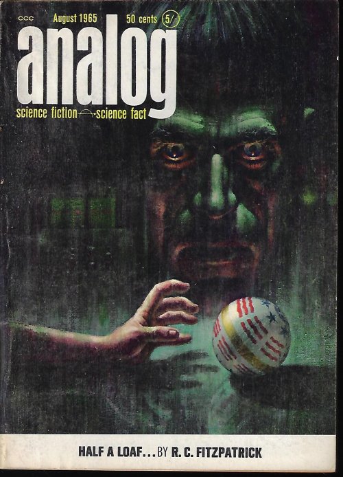 Image for ANALOG Science Fiction/ Science Fact: August, Aug. 1965 ANALOG Science Fiction/ Science Fact: August, Aug. 1965