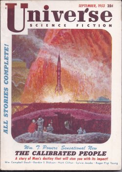 Image for UNIVERSE Science Fiction: September, Sept. 1953 UNIVERSE Science Fiction: September, Sept. 1953
