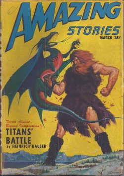 AMAZING Stories: March, Mar. 1947