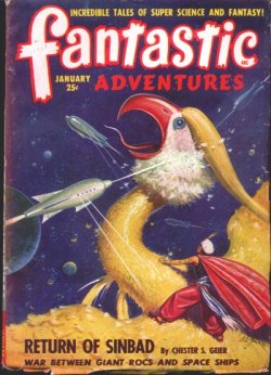 FANTASTIC ADVENTURES: January, Jan. 1949