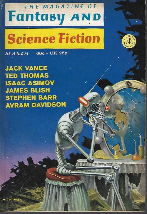 The Magazine of FANTASY AND SCIENCE FICTION (F&SF): March, Mar. 1971 ("The Faceless Man")