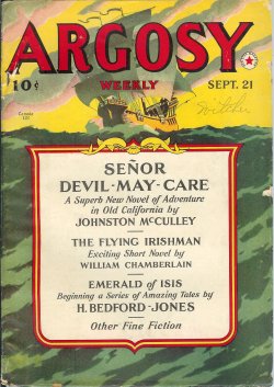 ARGOSY Weekly: September, Sept. 21, 1940 (