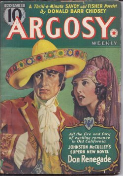 ARGOSY Weekly: November, Nov. 11, 1939 (