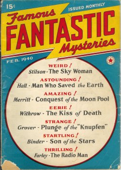 FAMOUS FANTASTIC MYSTERIES: February, Feb. 1940 (