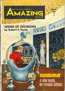 AMAZING Stories: March. Mar. 1964 (