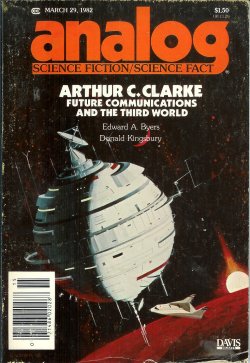 ANALOG Science Fiction/ Science Fact: March, Mar. 29, 1982 ("Courtship Rite")
