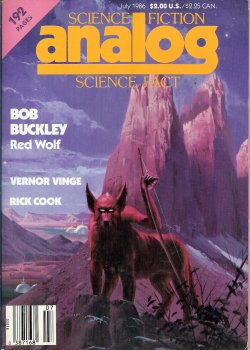 ANALOG Science Fiction/ Science Fact: July 1986 (Marooned in Realtime)