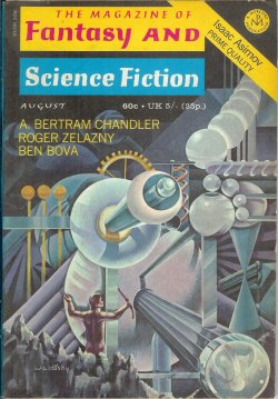 The Magazine of FANTASY AND SCIENCE FICTION (F&SF): August, Aug. 1971 (