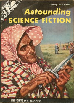 ASTOUNDING Science Fiction: February, Feb. 1955 (