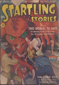 STARTLING Stories: September, Sept. 1942
