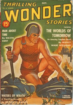 THRILLING WONDER Stories: October, Oct. 1940