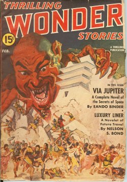 THRILLING WONDER Stories: February, Feb. 1942