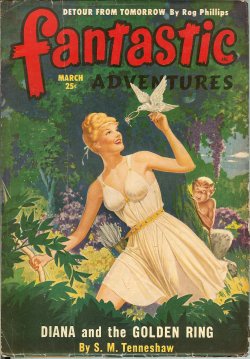 FANTASTIC ADVENTURES: March, Mar. 1950