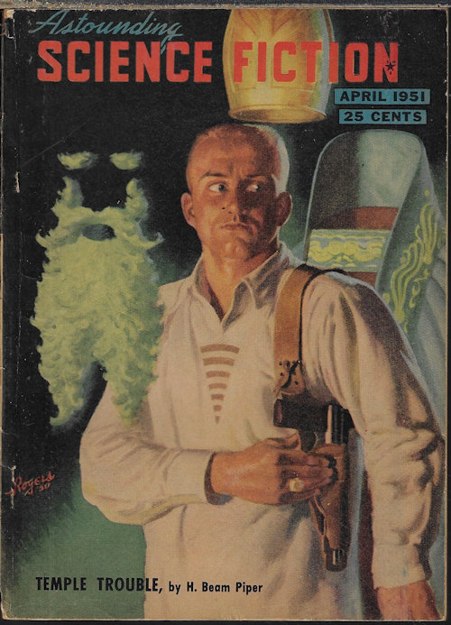 ASTOUNDING Science Fiction: April, Apr. 1951