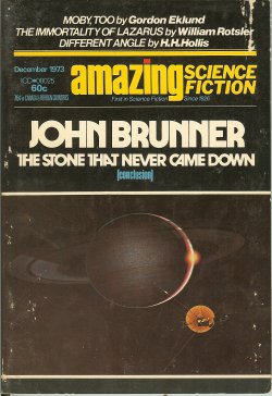 AMAZING Science Fiction: December, Dec. 1973 (