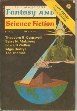 The Magazine of FANTASY AND SCIENCE FICTION (F&SF): July 1975