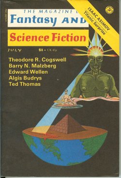 The Magazine of FANTASY AND SCIENCE FICTION (F&SF): July 1975