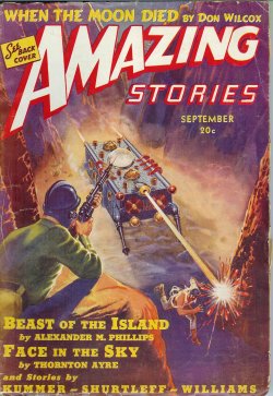 AMAZING Stories: September, Sept. 1939