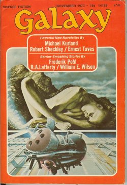 GALAXY Science Fiction: November, Nov. 1973 (