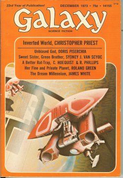 GALAXY Science Fiction: December, Dec. 1973 ("The Dream Millenium")