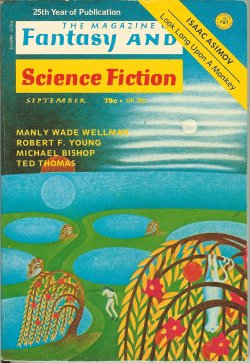 The Magazine of FANTASY AND SCIENCE FICTION (F&SF): September, Sept. 1974