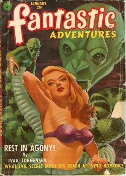 FANTASTIC ADVENTURES: January, Jan. 1952
