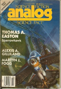 ANALOG Science Fiction/ Science Fact: October, Oct. 1989 ("Sparrowhawk")