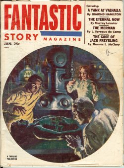 FANTASTIC STORY: January, Jan. 1953