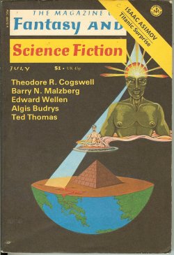 The Magazine of FANTASY AND SCIENCE FICTION (F&SF): July 1975