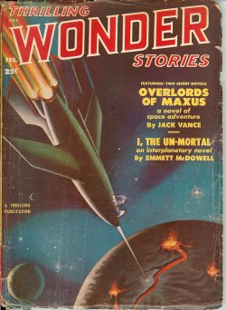 THRILLING WONDER Stories: February, Feb. 1951