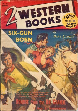 TWO (2) WESTERN BOOKS: Spring (Jan.-Mar.) 1952 (