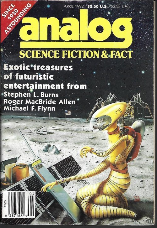 ANALOG Science Fiction/ Science Fact: April, Apr. 1992 (