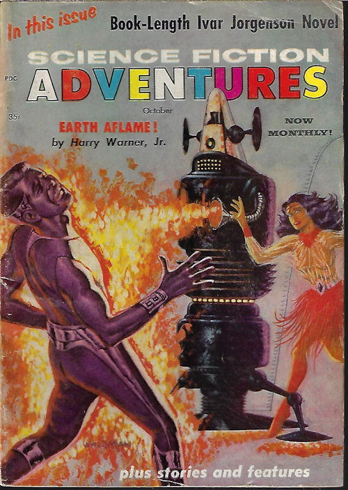 SCIENCE FICTION ADVENTURES: October, Oct. 1957