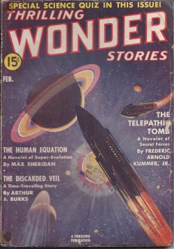 Image for THRILLING WONDER Stories: February, Feb. 1939 THRILLING WONDER Stories: February, Feb. 1939