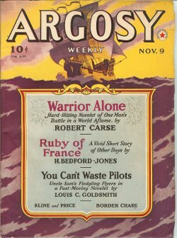 ARGOSY Weekly: November, Nov. 9, 1940 (