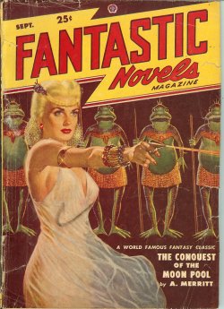 FANTASTIC NOVELS: September, Sept. 1949 ("Dwellers in the Mirage")