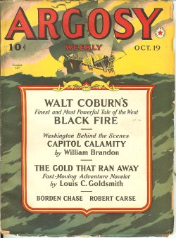 Image for ARGOSY Weekly: October, Oct. 19, 1940 ARGOSY Weekly: October, Oct. 19, 1940