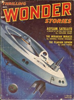 Image for THRILLING WONDER Stories: October, Oct. 1951 THRILLING WONDER Stories: October, Oct. 1951