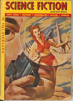 SCIENCE FICTION ADVENTURES: November, Nov. 1952