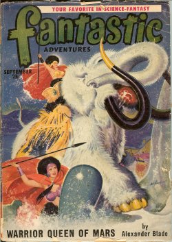 FANTASTIC ADVENTURES: September, Sept. 1950