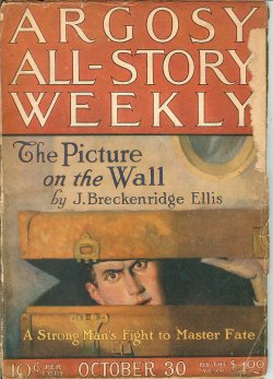 ARGOSY ALL-STORY Weekly: October, Oct. 30, 1920 ("The Picture on the Wall"; "The Night Horseman")