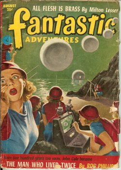 FANTASTIC ADVENTURES: August, Aug. 1952