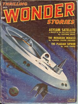 THRILLING WONDER Stories: October, Oct. 1951