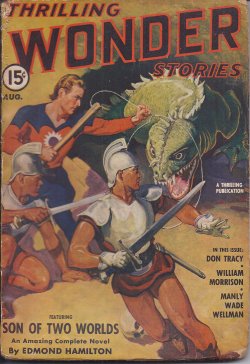 THRILLING WONDER Stories: August, Aug. 1941