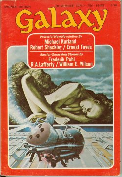 GALAXY Science Fiction: November, Nov. 1973 (