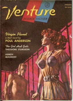 VENTURE Science Fiction: January, Jan. 1957 (