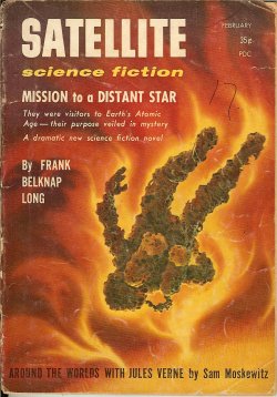 SATELLITE Science Fiction: February, Feb. 1958 (
