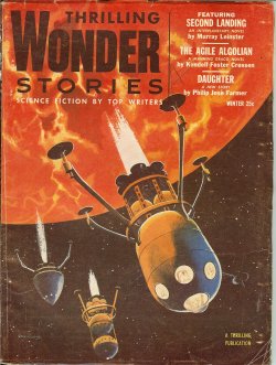 THRILLING WONDER STORIES: Winter 1954